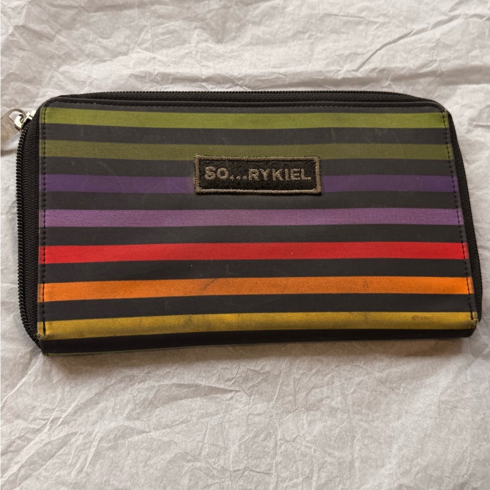 Sonia Rykeil Striped Multicolor Wallet